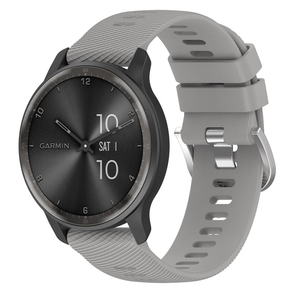 22 mm Quick Release Garmin VivoMove Trend Great Quality Silicone Watch Bands (LSHHT-GB001)