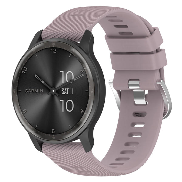 20 mm Quick Release Garmin VivoMove Trend Great Quality Silicone Watch Bands (LSHHT-GB001)