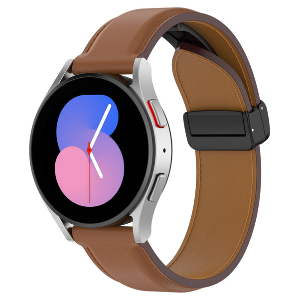 22 mm Quick Release Leather Magnetic Straps (LSHHT0726-015)