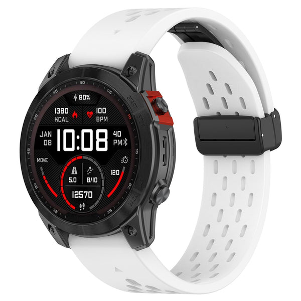 26 mm Quick Fit Garmin Mesh Silicone Band with Folding Buckles (LSHHT0915-008)