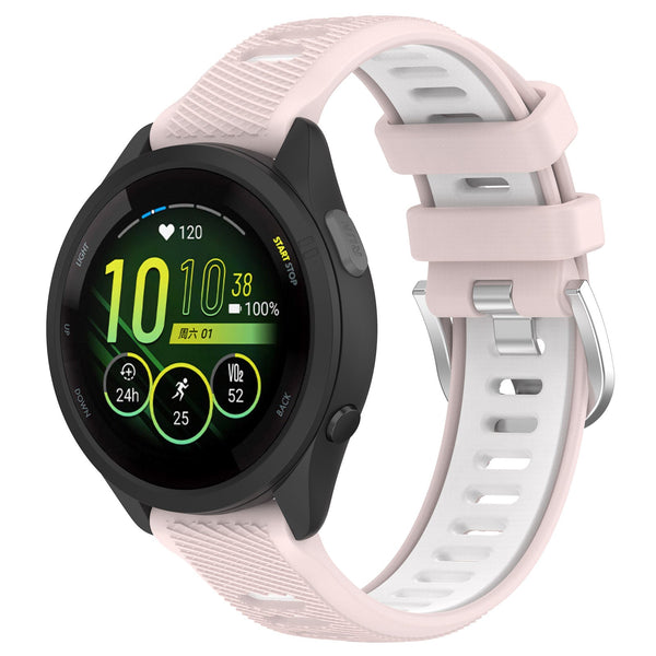20 mm Quick Release Silicone Watch Band for Garmin (LSHHT414-033)