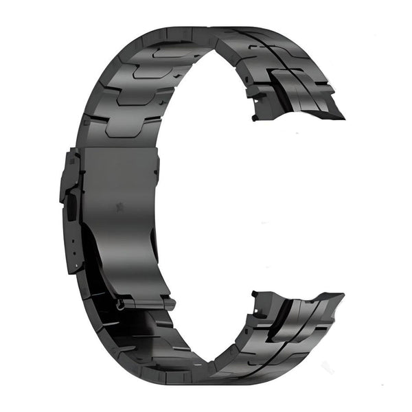20 mm quick release Stainless steel Watch Band with button for Samsung Galaxy Watch 4 Classic/5 Pro/6 Classic (LSJL-011)