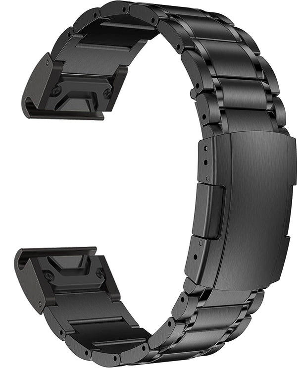 22 mm Quick Fit Titanium Five Beads watch Bands For Garmin Smart Watch (LSJL-020)