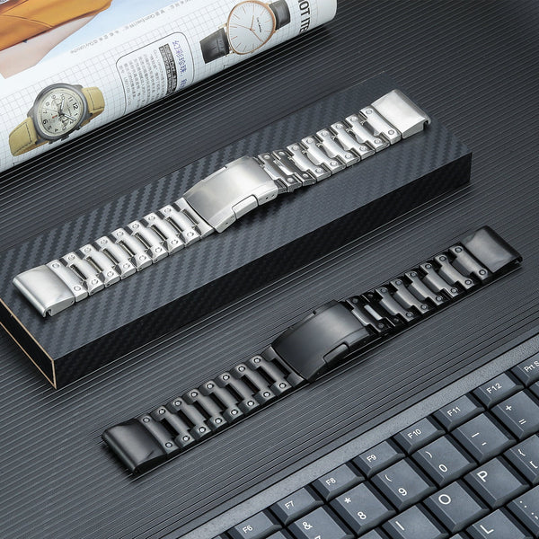 26 mm Quick Fit Stainless steel watch Bands For Garmin Smart Watch (LSJL-021)