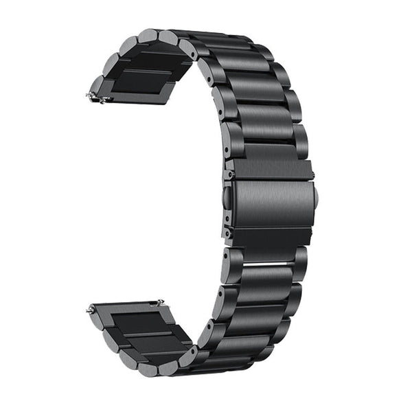 22 mm Quick Release 3 Beads Titanium Watch Bands With Flat Buckl3 (LSJLTD-010)