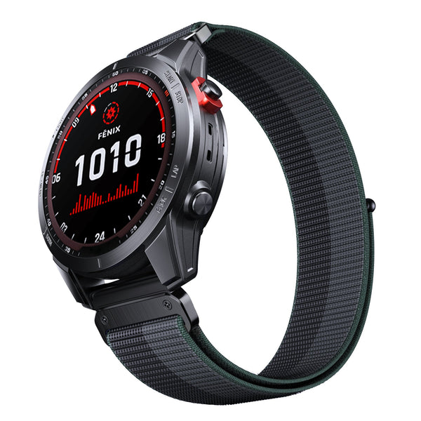 26 mm Quick Fit Velcro nylon watch band for Garmin watch (LSXJ-028)