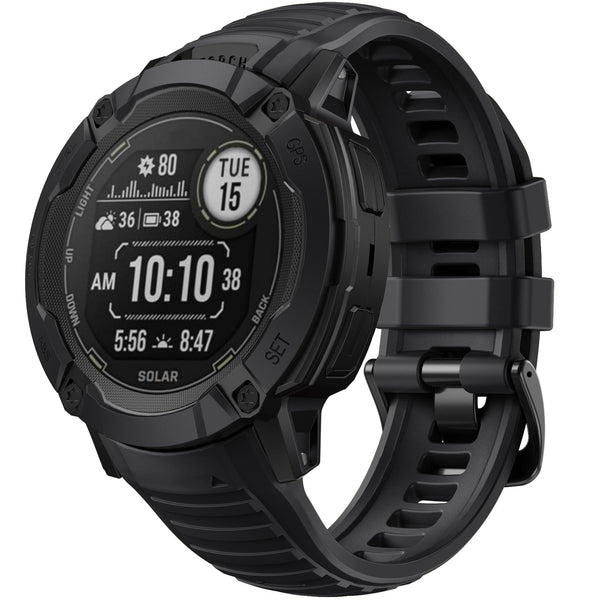26 mm Quick Fit Silicone Watch Bands For Garmin Instict 2X (LSXJ-031)
