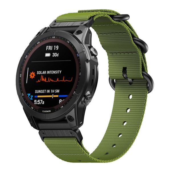 26 mm Quick Fit Nylon watch Bands For Garmin (LSXJ-035)