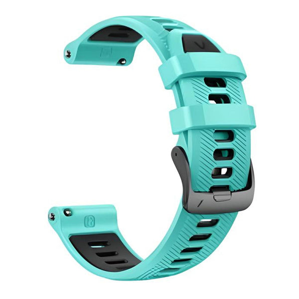 22 mm Quick Release Sport Silicone Bands For Garmin Forerunner 965 (LSXJ-037)