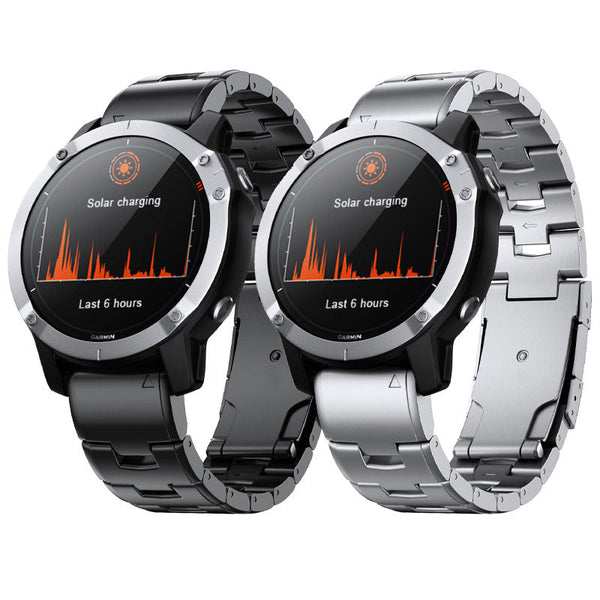 26 mm Quick Fit Oracle Design Titanium Bands With Triangle Sign For Garmin (LSXJ-041)