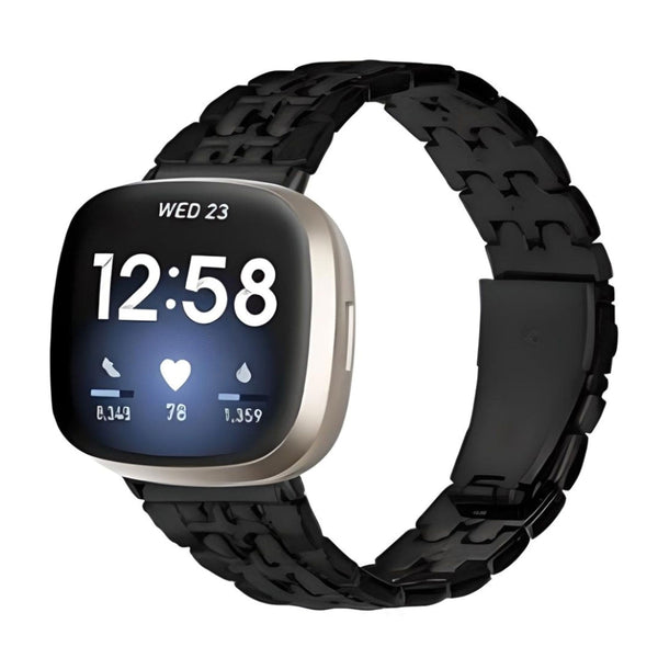 Fitbit Versa 4 Metal watch strap  (LSZHYH-106)